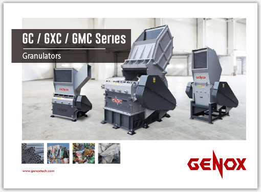 GC / GXC / GMC Serie
Granulatoren